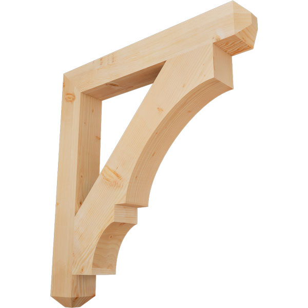 Ekena Millwork BKT06X44X48BOA04SDF