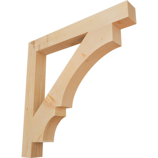Ekena Millwork BKT04X34X34BOA05SDF