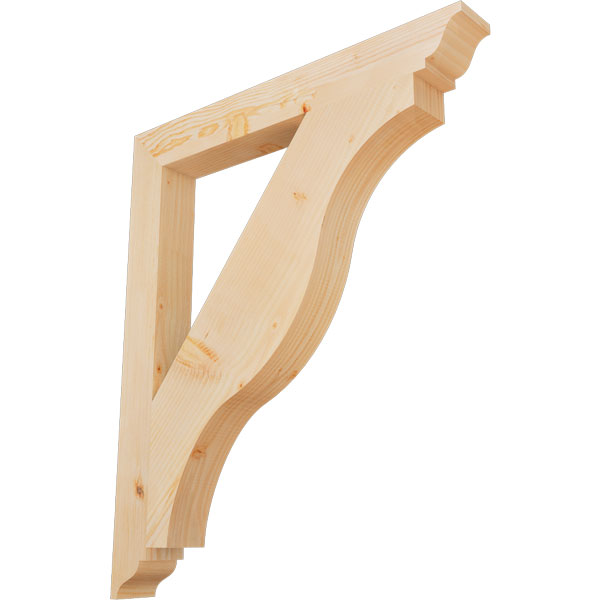 Ekena Millwork BKT04X34X40FST01SDF