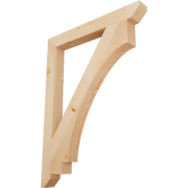 Ekena Millwork BKT04X36X48IMP06SDF