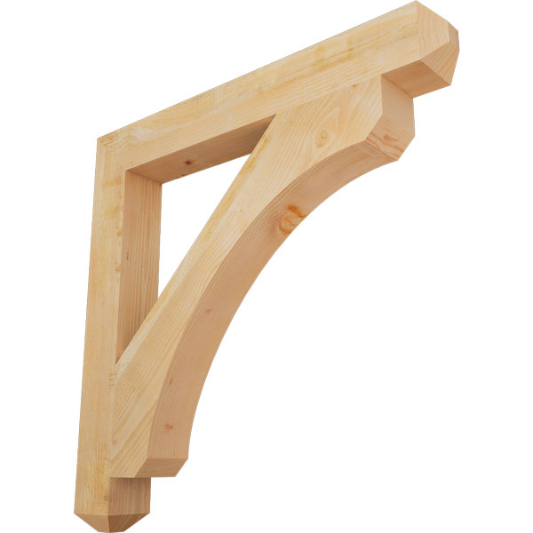 Ekena Millwork BKT06X48X48LEC04RDF