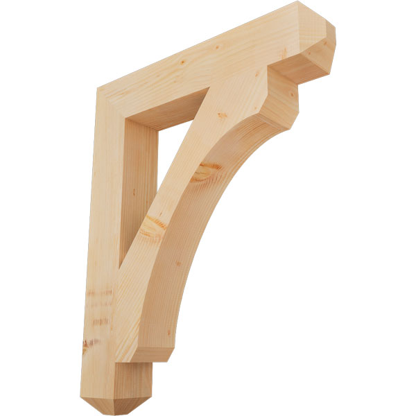 Ekena Millwork BKT06X34X42LEC04SDF