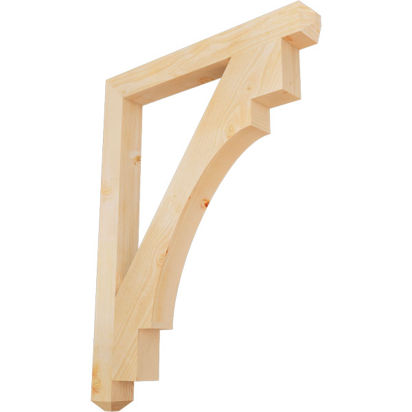 Ekena Millwork BKT04X36X48MRC04RDF
