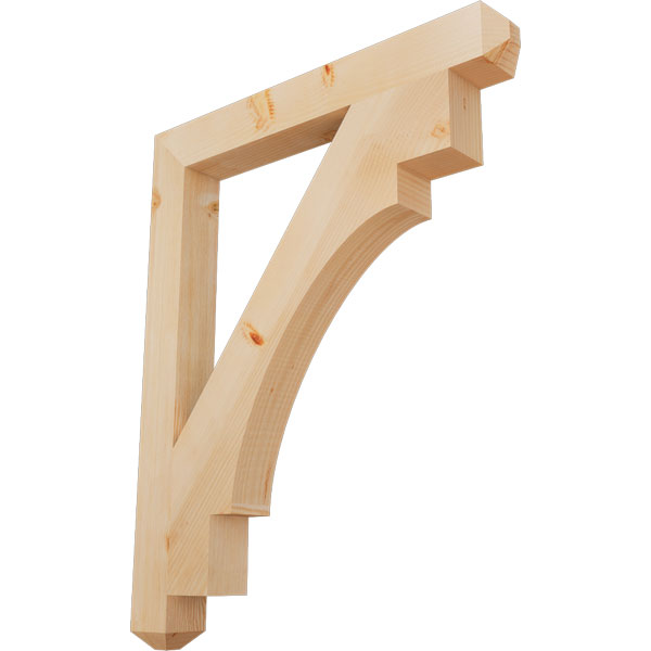 Ekena Millwork BKT04X34X42MRC04SDF