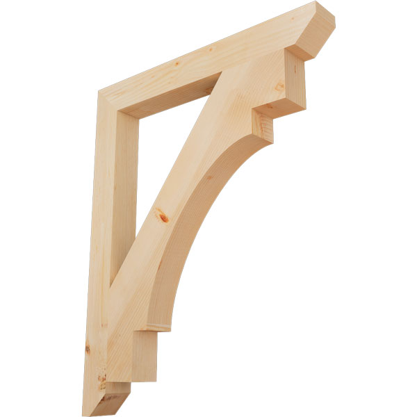 Ekena Millwork BKT04X34X42MRC06SDF