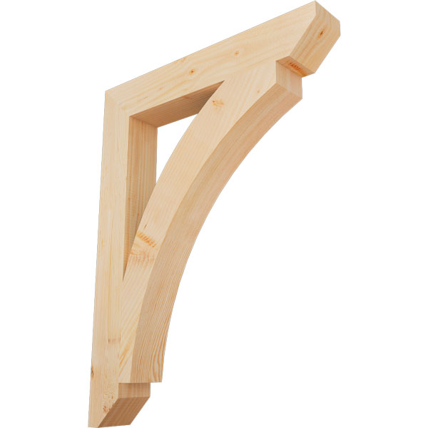 Ekena Millwork BKT04X26X34THR06SDF