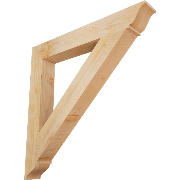 Ekena Millwork BKT06X46X46TRA01RDF