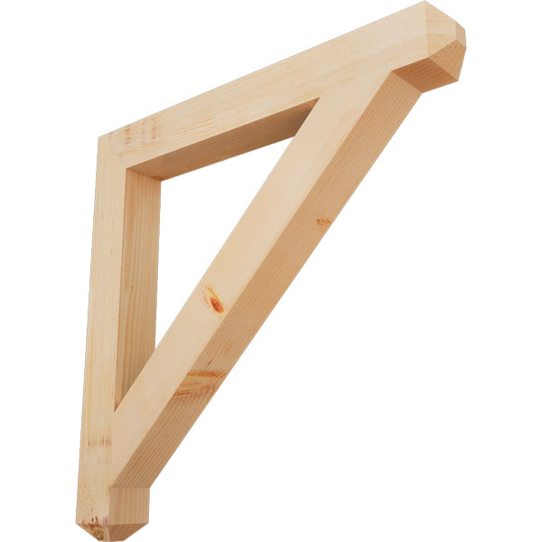 Ekena Millwork BKT04X34X34TRA04SDF