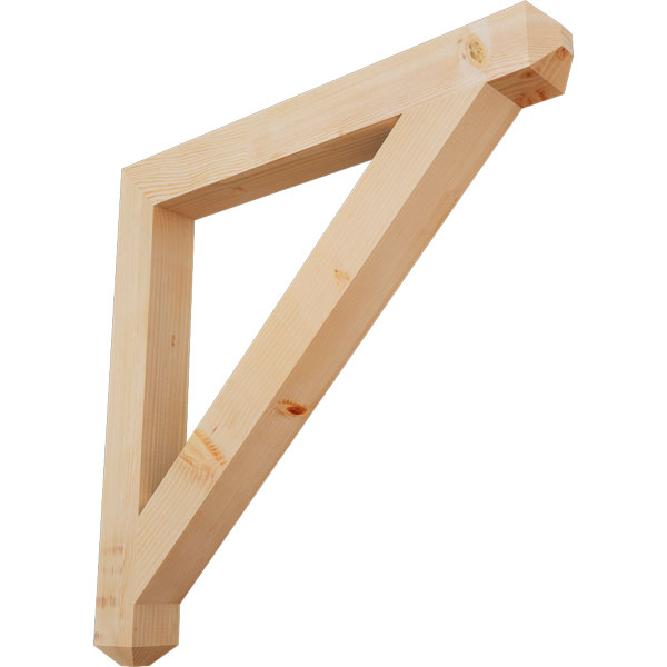 Ekena Millwork BKT04X36X36TRA04SDF
