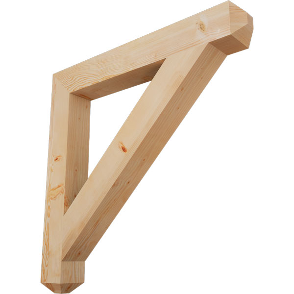 Ekena Millwork BKT06X46X46TRA04SDF