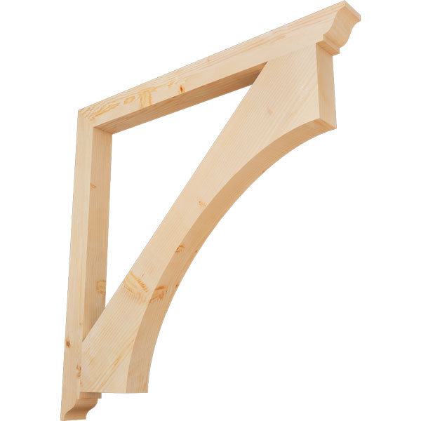 Ekena Millwork BKT04X48X48WTL01SDF