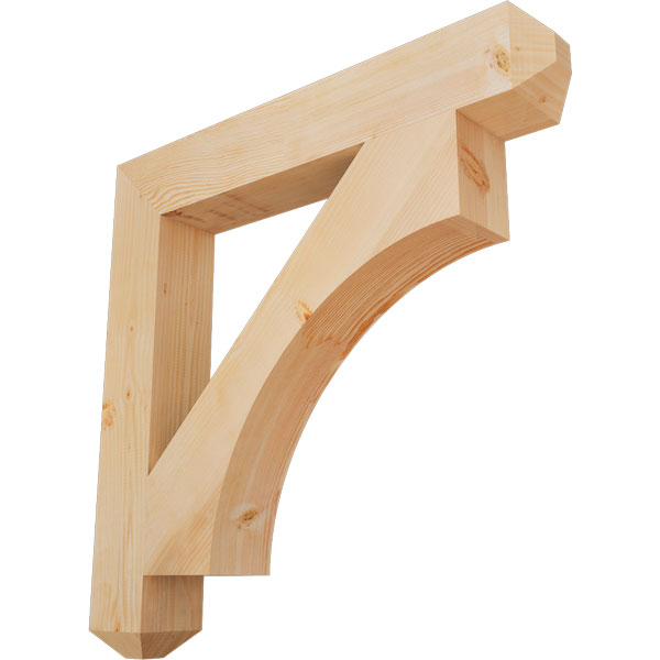 Ekena Millwork BKT06X40X40WTL04SDF