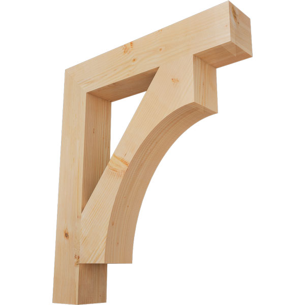 Ekena Millwork BKT06X34X40WTL05SDF