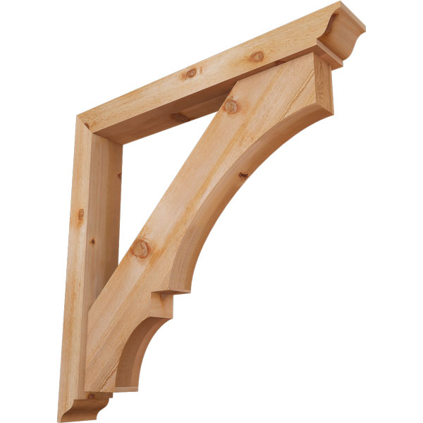 Ekena Millwork BKT0604X44X44BOA01RWR