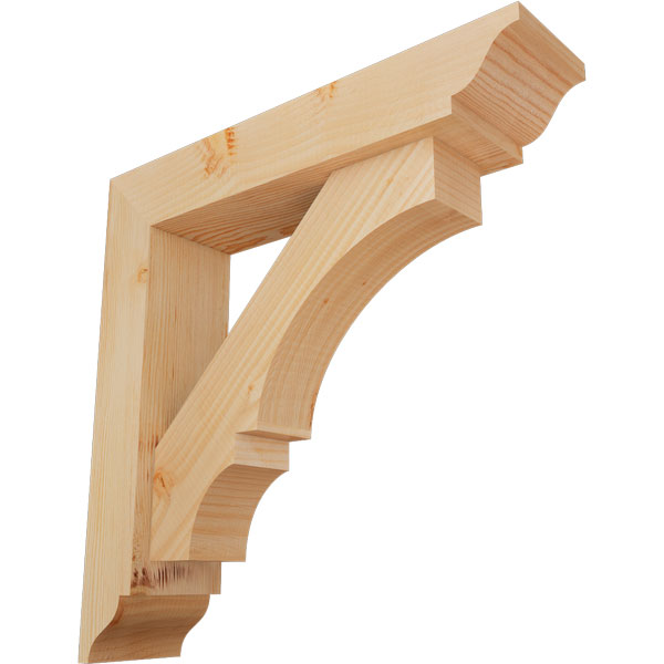 Ekena Millwork BKT0604X24X24BOA01SDF