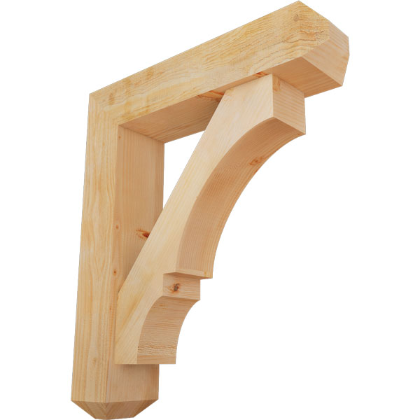 Ekena Millwork BKT0806X34X40BOA04RDF