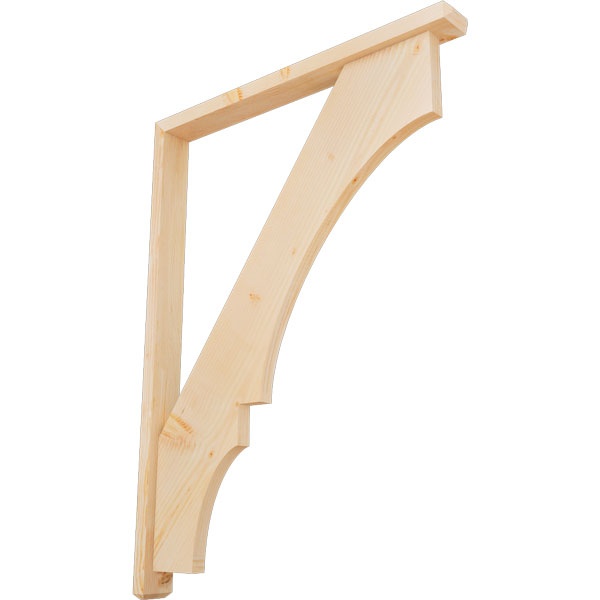 Ekena Millwork BKT0402X36X48BOA04SDF