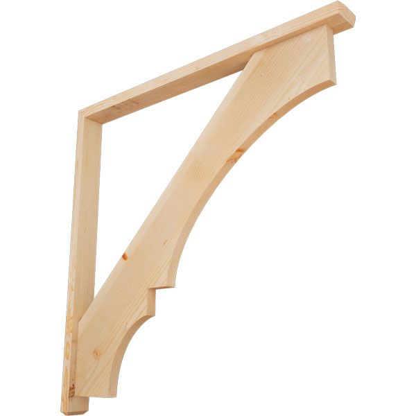 Ekena Millwork BKT0402X44X44BOA04SDF