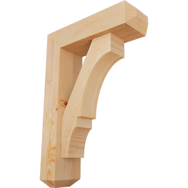 Ekena Millwork BKT0604X18X26BOA04SDF