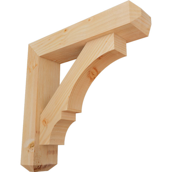 Ekena Millwork BKT0604X24X24BOA04SDF