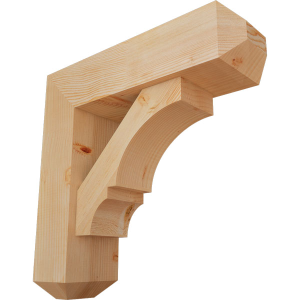 Ekena Millwork BKT0806X26X26BOA04SDF