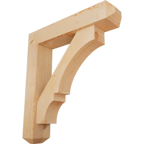 Ekena Millwork BKT0806X36X40BOA04SDF