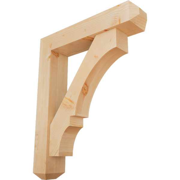 Ekena Millwork BKT0806X36X44BOA04SDF