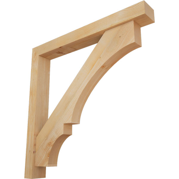 Ekena Millwork BKT0604X48X48BOA05RDF