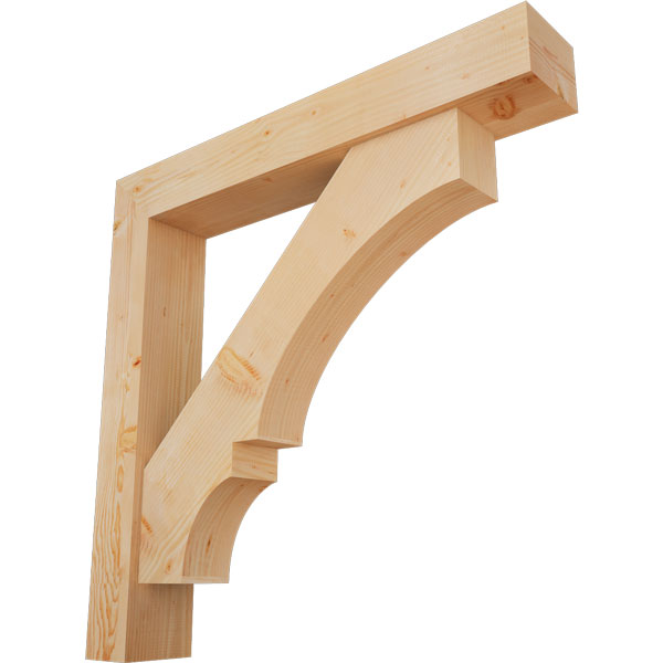 Ekena Millwork BKT0806X46X46BOA05SDF