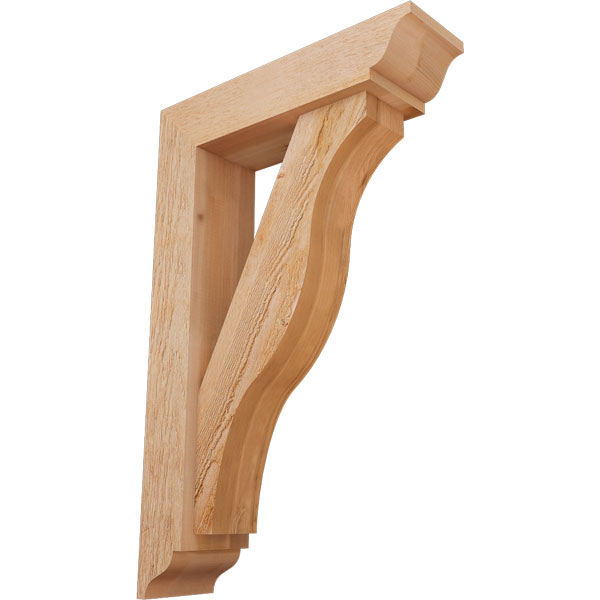 Ekena Millwork BKT0604X22X34FST01RWR
