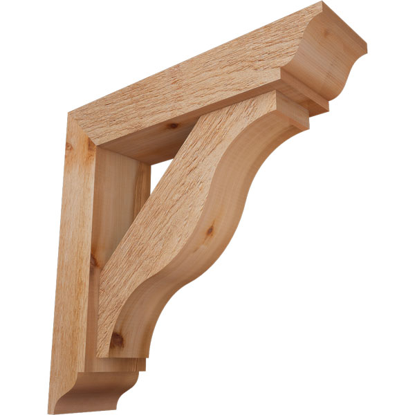 Ekena Millwork BKT0604X24X24FST01RWR