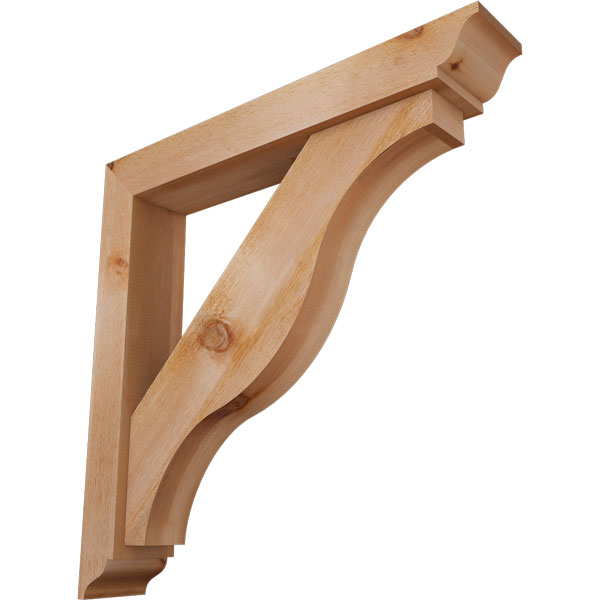Ekena Millwork BKT0604X36X36FST01RWR