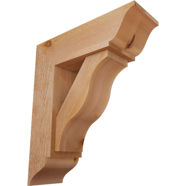Ekena Millwork BKT0806X24X28FST01RWR