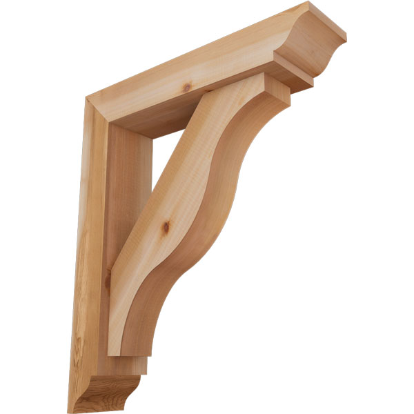 Ekena Millwork BKT0604X24X28FST01SWR