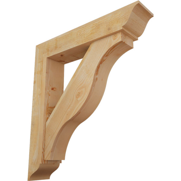 Ekena Millwork BKT0806X40X44FST01RDF