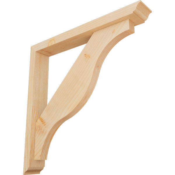 Ekena Millwork BKT0402X24X24FST01SDF