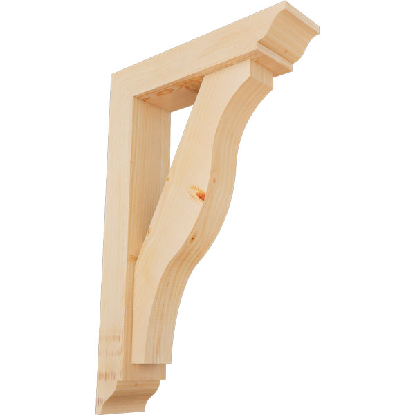 Ekena Millwork BKT0604X22X34FST01SDF