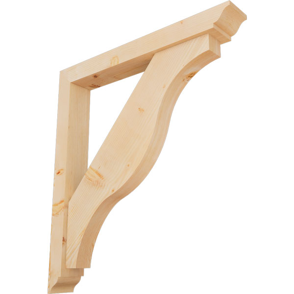 Ekena Millwork BKT0604X40X44FST01SDF