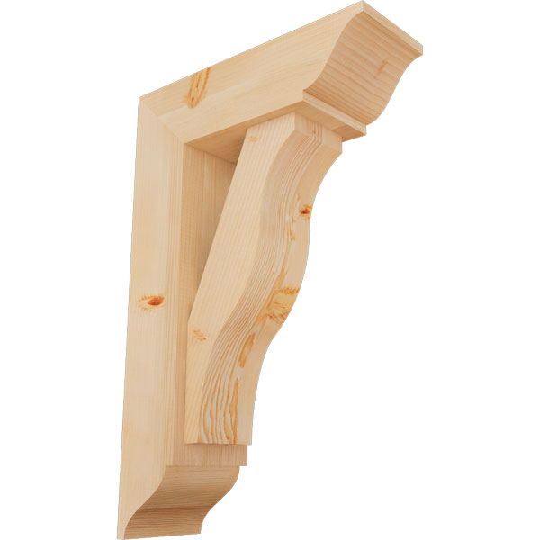 Ekena Millwork BKT0806X22X34FST01SDF