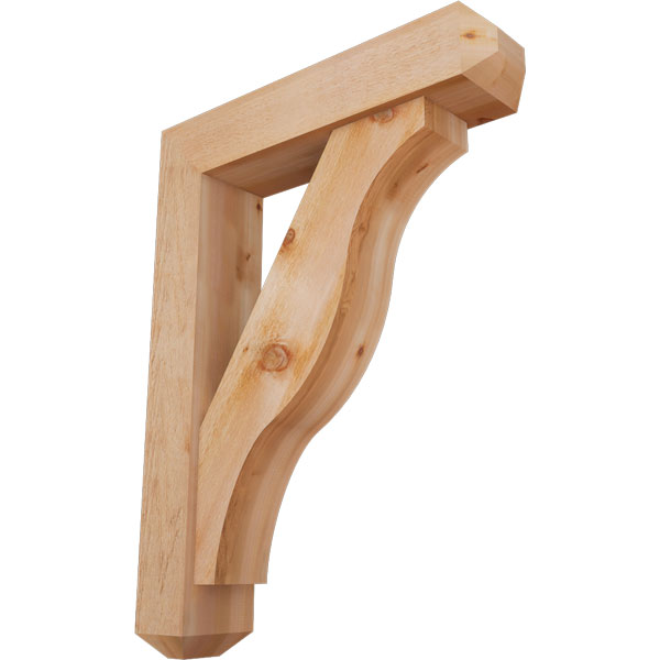 Ekena Millwork BKT0806X36X48FST04RWR