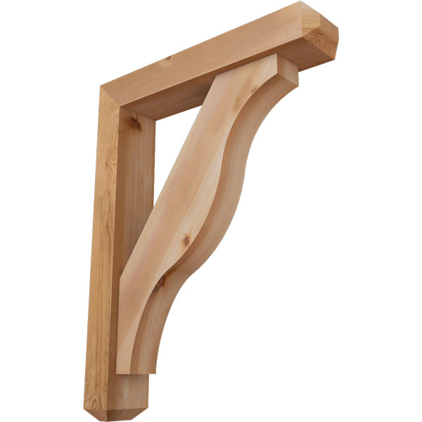 Ekena Millwork BKT0604X28X36FST04SWR