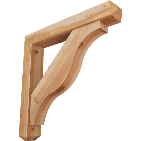Ekena Millwork BKT0806X48X48FST04SWR