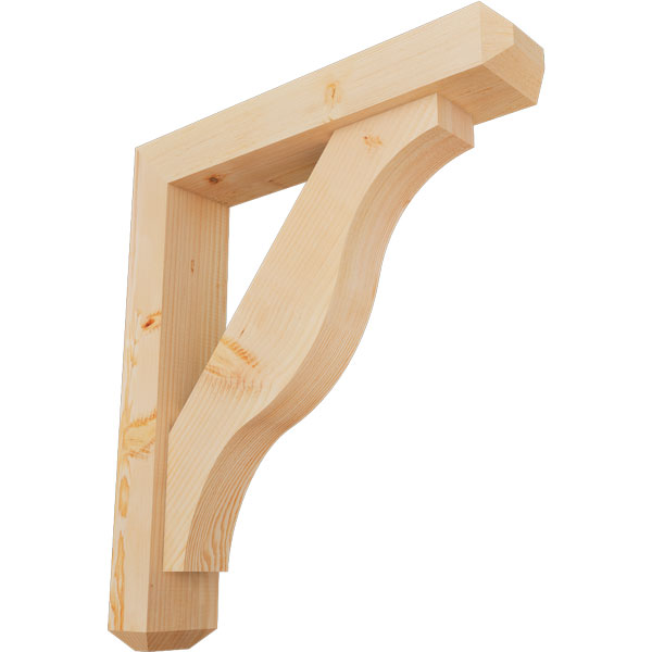 Ekena Millwork BKT0604X28X32FST04SDF