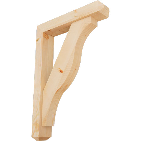 Ekena Millwork BKT0604X28X40FST04SDF