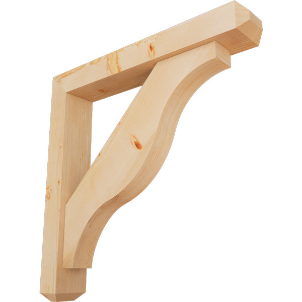 Ekena Millwork BKT0604X34X34FST04SDF