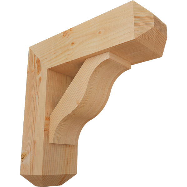 Ekena Millwork BKT0806X24X24FST04SDF
