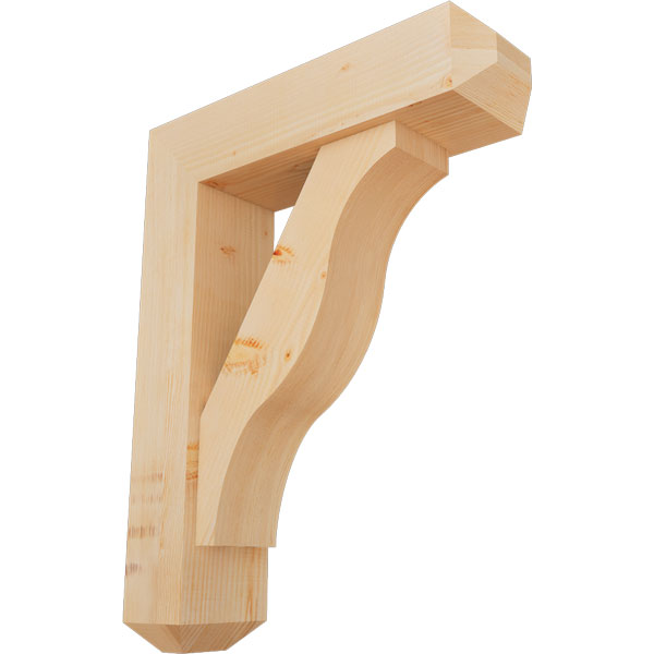 Ekena Millwork BKT0806X28X36FST04SDF