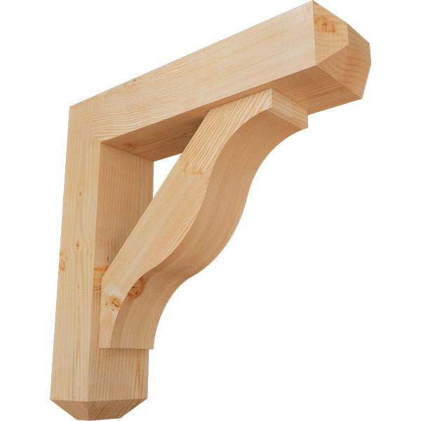 Ekena Millwork BKT0806X32X32FST04SDF