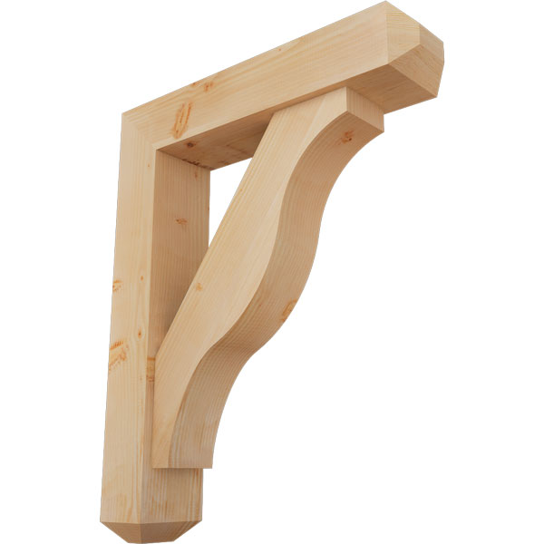 Ekena Millwork BKT0806X34X42FST04SDF