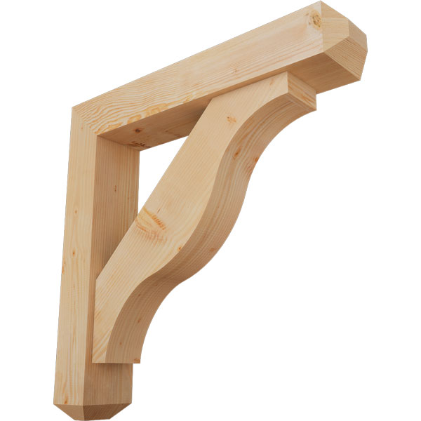 Ekena Millwork BKT0806X40X40FST04SDF